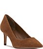 Vince Camuto Kehlia Suede Pointed Toe Pumps - Image 1