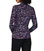 Vince Camuto Knit Long Sleeve Paisley Turtleneck - Image 2