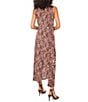 Vince Camuto Knit Round Neck Sleeveless Maxi Sheath Dress, Color:Rich Taupe - Image 6