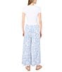 Vince Camuto Lake Breeze Pull On Wide Leg Coordinating Pants - Image 4