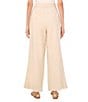 Vince Camuto Linen Wide Leg Tie Waist Pants, Color:Oyster Grey - Image 2