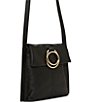 Color:Black Ox - Image 4 - Livy Large Leather Crossbody Bag