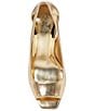 Color:True Gold - Image 6 - Lizanie Metallic Leather Peep Toe Dress Pumps