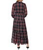 Vince Camuto Long Sleeve Tiered Ruffle Maxi Dress - Image 2