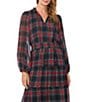 Vince Camuto Long Sleeve Tiered Ruffle Maxi Dress - Image 3