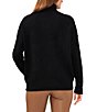 Color:Rich Black - Image 2 - Long Sleeve Turtleneck Sweater