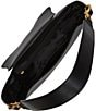 Color:Black - Image 3 - Maecy Shoulder Hobo Bag
