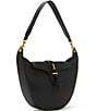 Color:Black - Image 4 - Maecy Shoulder Hobo Bag