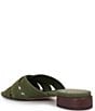 Color:Lush Olive - Image 4 - Maydree Suede Crossband Sandals