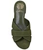Color:Lush Olive - Image 6 - Maydree Suede Crossband Sandals