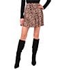 Vince Camuto Mini Flounce Pleated Skirt, Color:Rich Taupe - Image 1