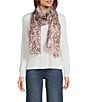 Vince Camuto Multi Tapestry Scarf Wrap, Color:Tan - Image 1