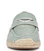 Color:Fresh Mint - Image 6 - Myylee Suede Espadrille Flat Loafers