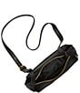 Color:Black - Image 3 - Naimi Leather Crossbody Bag