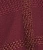 Vince Camuto New Basket Weave Square Scarf, Color:Burgundy - Image 3