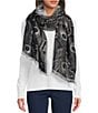 Vince Camuto Peacock Jacquard Scarf Wrap - Image 1