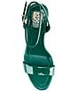 Color:Emerald City - Image 5 - Penelopy Patent Leather Dress Sandals