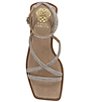 Color:Tortilla - Image 6 - Peshindal Rhinestone Embellished Strappy Sandals