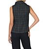 Vince Camuto Plaid Vest With Self Wrap Vest - Image 2
