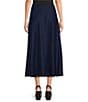 Vince Camuto Pleat Taper Denim Skirt - Image 2