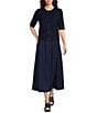 Vince Camuto Pleat Taper Denim Skirt - Image 3
