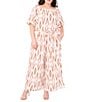 Vince Camuto Plus Size Coordinating Tie Front Wide Leg Pull-On Pants, Color:Argan Oil - Image 3