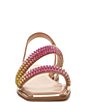 Color:Sandstone - Image 5 - Prizza Asymmetrical Embellished Flat Sandals