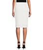Color:Ultra white - Image 2 - Pull-On Pencil Midi Skirt