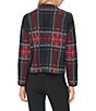Vince Camuto Pullover Plaid Knit Mock Neck Sweater - Image 2