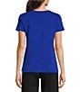 Vince Camuto Short Sleeve Crew Neck Knit Tee Shirt - Image 2