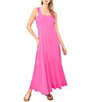 Vince Camuto Square Neck Sleeveless Shift Maxi Dress - Image 1