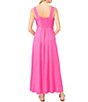 Vince Camuto Square Neck Sleeveless Shift Maxi Dress - Image 2