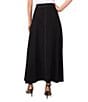 Vince Camuto Stretch Crepe A-Line Maxi Skirt, Color:Rich Black - Image 2