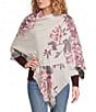 Vince Camuto Tapestry Rose Supersoft Scarf Wrap - Image 1