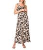 Vince Camuto Thick Strap Square Neck Maxi Dress - Image 1