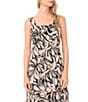 Vince Camuto Thick Strap Square Neck Maxi Dress - Image 3