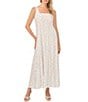 Vince Camuto Thick Strap Square Neck Maxi Dress - Image 1