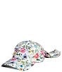 Vince Camuto Tie Back Floral Printed Baseball Cap - Image 1