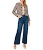 Vince Camuto Tweed Crop Button Front Jacket - Image 3
