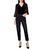 Vince Camuto V-Neck 3/4 Sleeve Top - Image 3