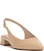 Vince Camuto Valiey Leather Slingback Pumps - Image 1