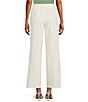 Color:New Ivory - Image 2 - Pleat Front Wide Leg High Rise Pants