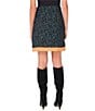 Vince Camuto Woven Border Print Mini A-Line Coordinating Skirt, Color:Deep Forest - Image 2
