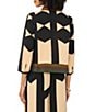 Vince Camuto Woven Short Sleeve Printed Coordinating Top - Image 2