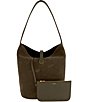 Vince Eris Large Leather Bucket Bag - Image 1