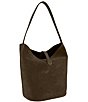 Vince Eris Large Leather Bucket Bag - Image 4