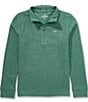 Vineyard Vines Big Boys Saltwater 1/4 Zip Pullover, Color:Charleston Green - Image 1