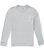 Vineyard Vines Big Boys Duck Hunter Whale Long Sleeve Pocket T-Shirt - Image 2