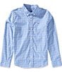 Vineyard Vines Big Boys Performance Cotton Skysail Gingham Long Sleeve Button-Down Shirt - Image 2