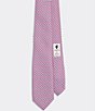 Vineyard Vines Boys Whale Print Silk Tie, Color:Light Pink - Image 2